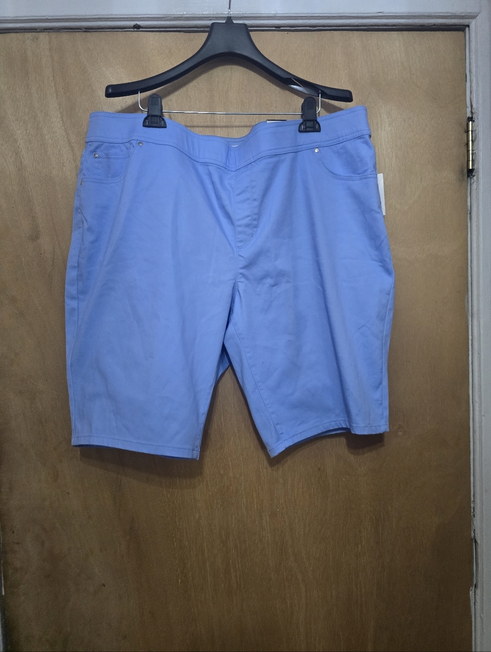 Kim Rogers Plus Size Bermuda Pull On Shorts